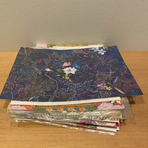 Vintage Gift Wrap‎ Lot Weighs 3 Pounds Sheets Assorted